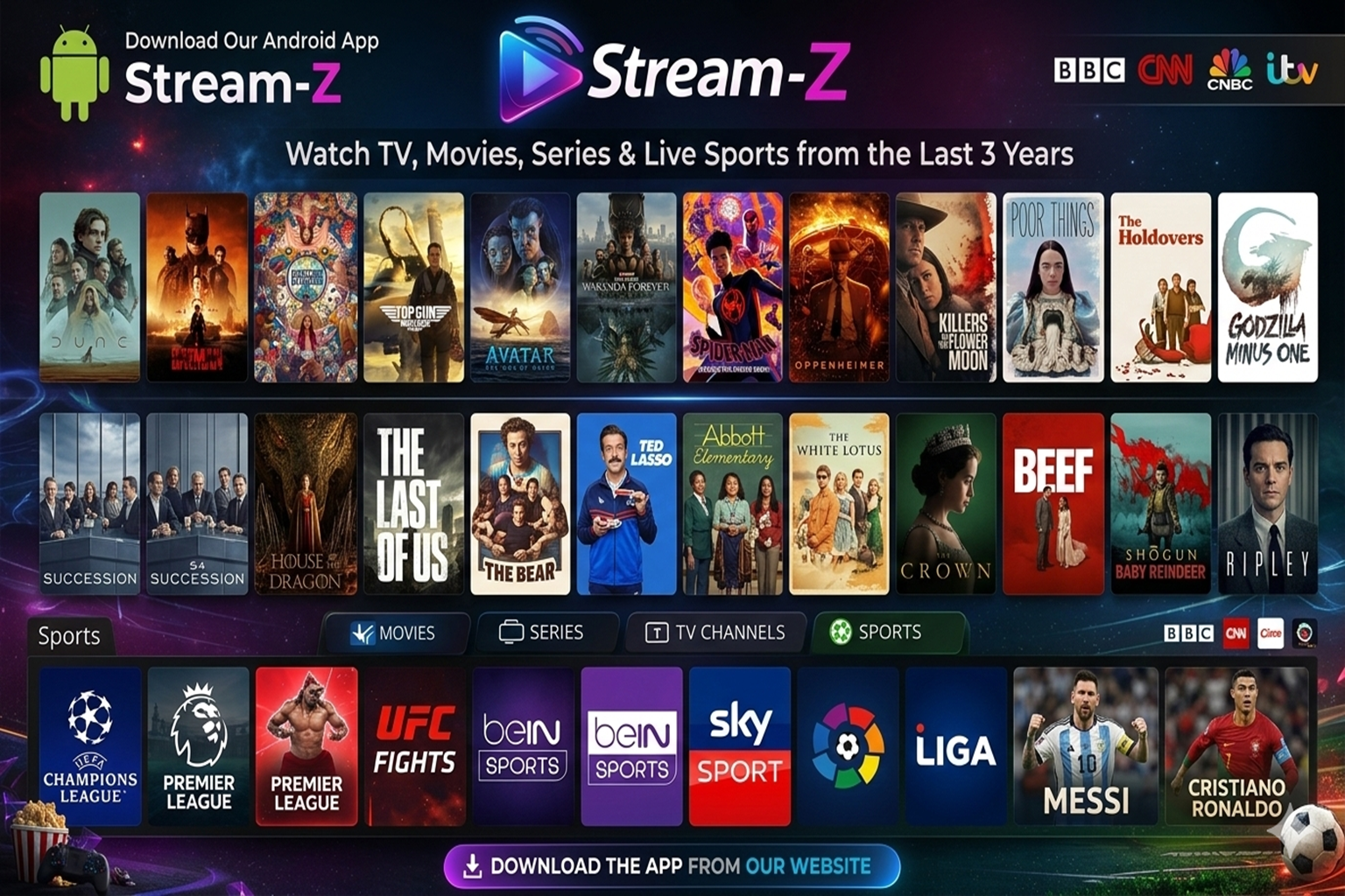 Streaming quality preview